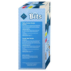 Blue Buffalo Blue Bits snacks naturales para perros, variedad de sabores
