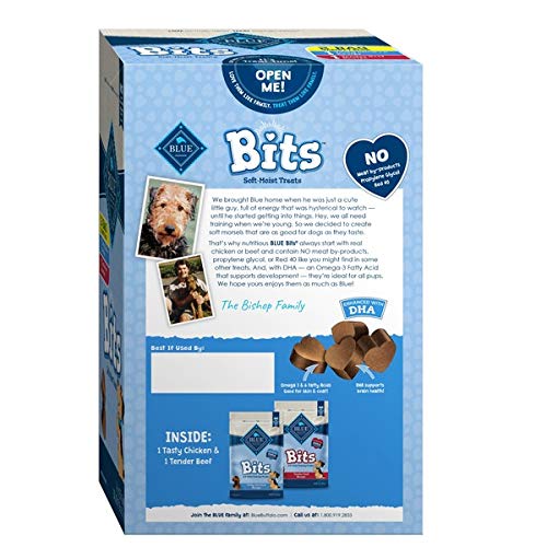 Blue Buffalo Blue Bits presentación del pack de 11 oz para adiestramiento