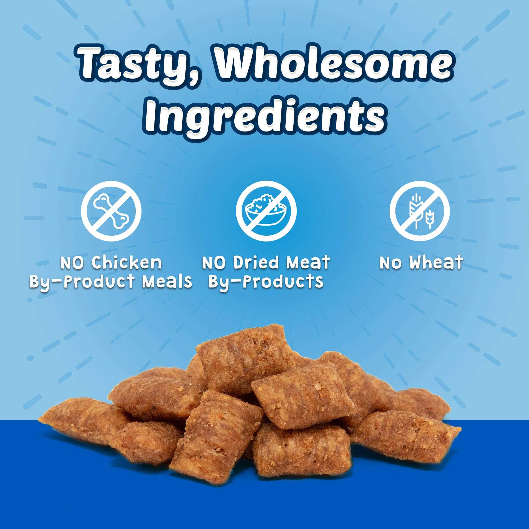 Blue Buffalo Bursts ingredientes reales con pollo como primer ingrediente