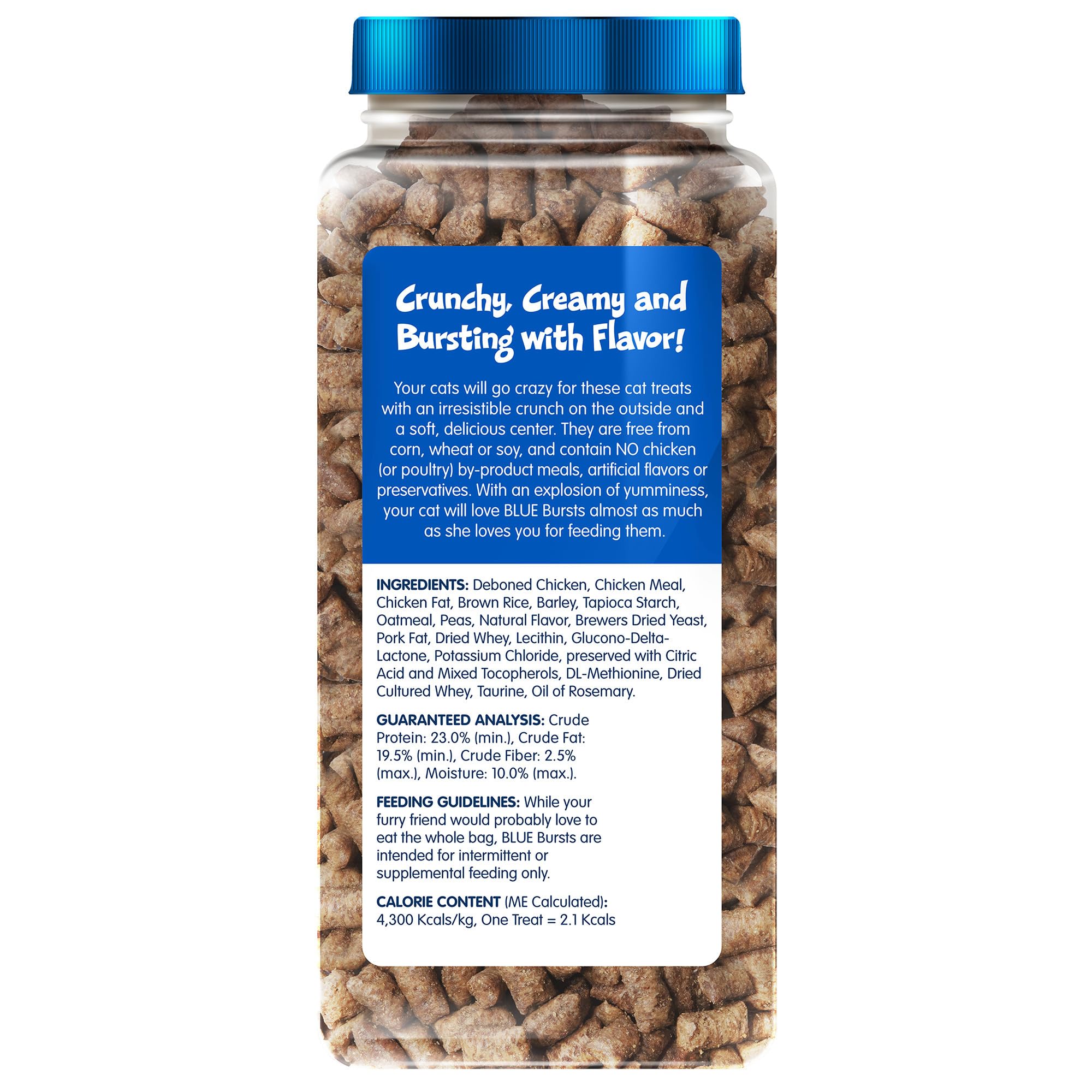 Blue Buffalo Bursts con pollo real como ingrediente principal para gatos