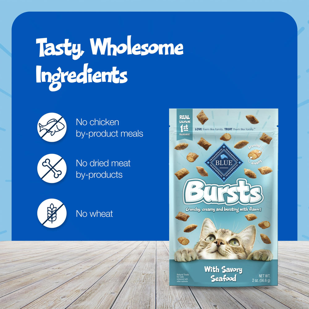 Blue Buffalo Bursts premio para entrenamiento, fácil de usar durante las sesiones