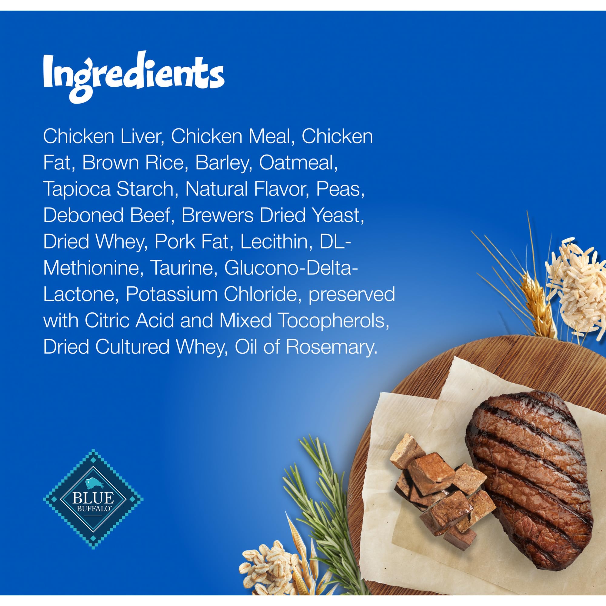 Blue Buffalo Bursts: hígado de pollo real como primer ingrediente para atracción