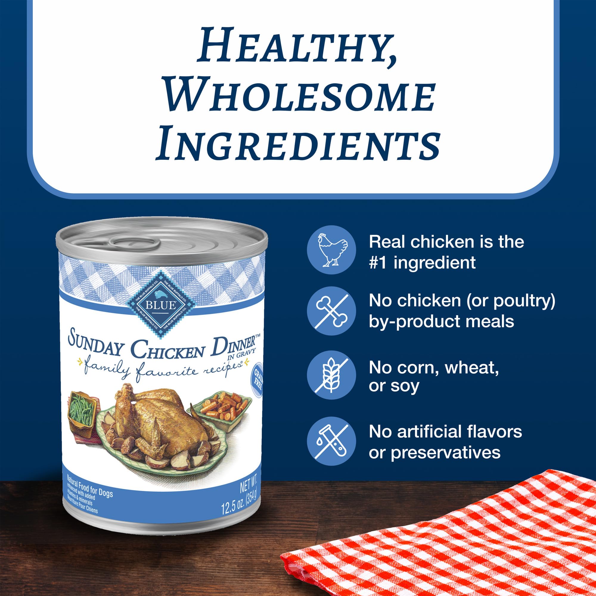 Blue Buffalo: ingredientes-naturales, sabor auténtico y proteína real