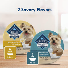 blue buffalo delights copa variedad 12 sabores para perros pequeños