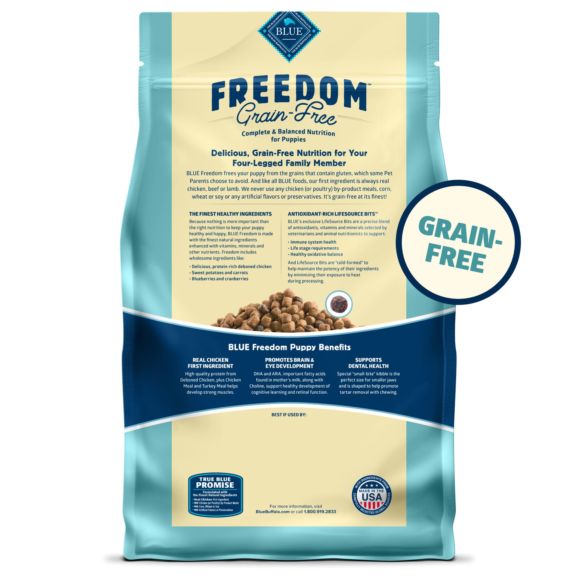 Blue Buffalo Freedom, primer ingrediente pescado blanco, sabor natural para gatos adultos