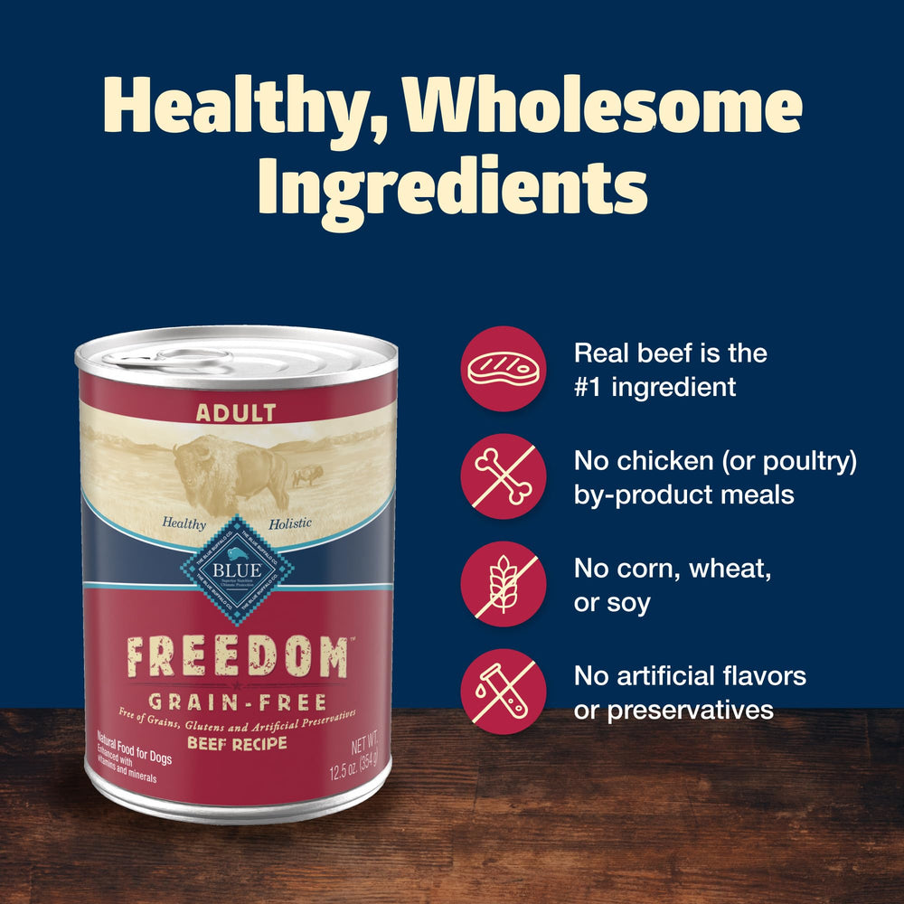 Blue Buffalo Freedom sin maíz, trigo ni soja para dietas restringidas