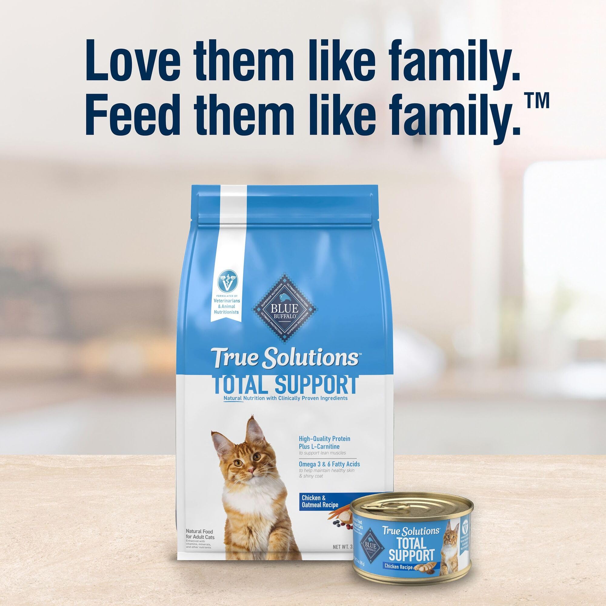 Blue Buffalo fórmula para gatos de interior con necesidades