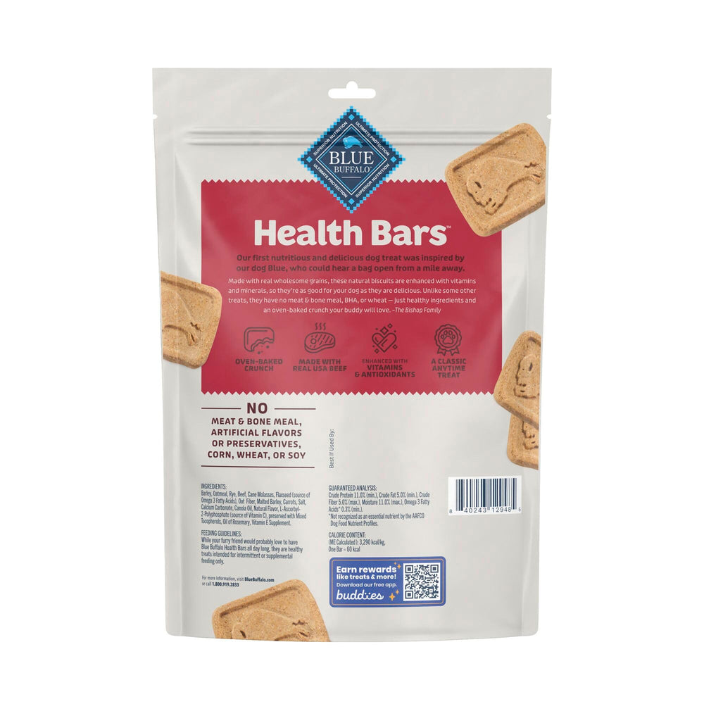 Blue Buffalo Health Bars: barrita crujiente para recompensa en casa