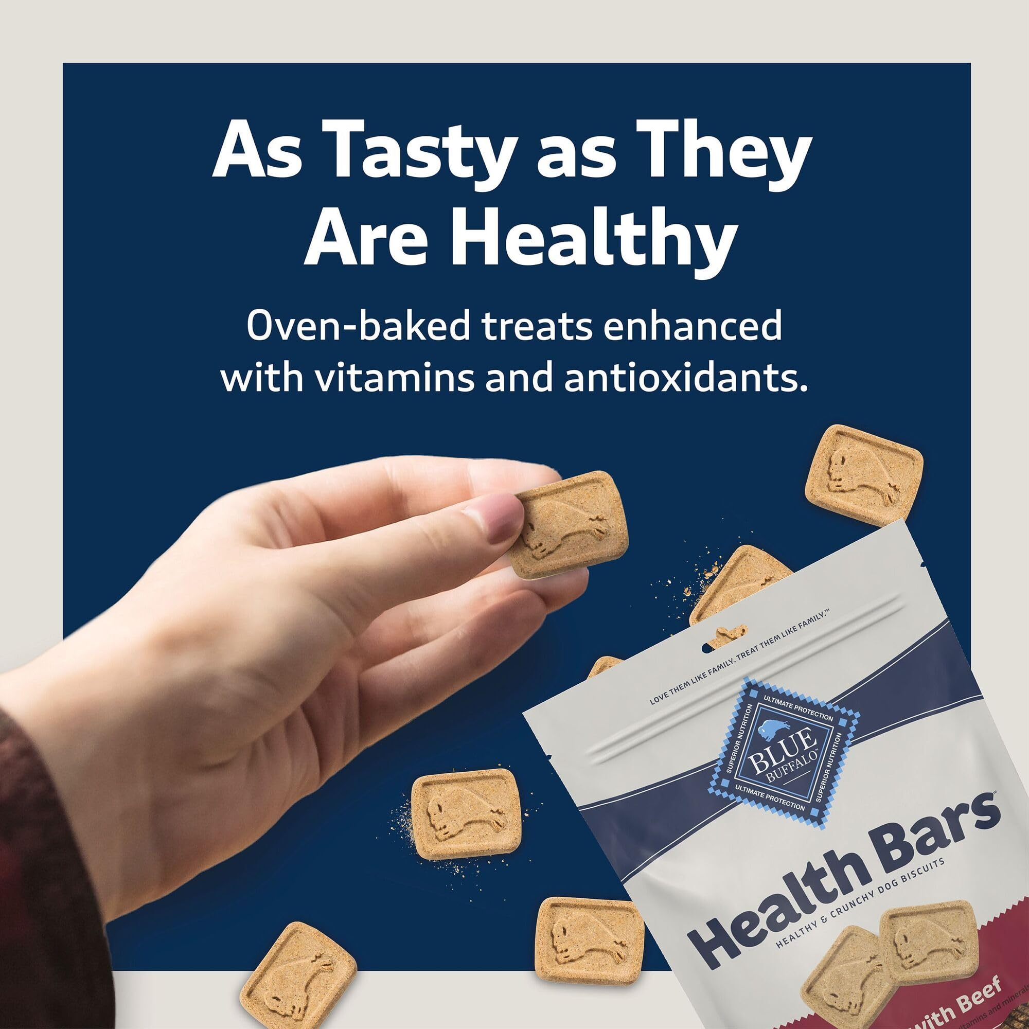 Blue Buffalo Health Bars: horneado para mayor crujido