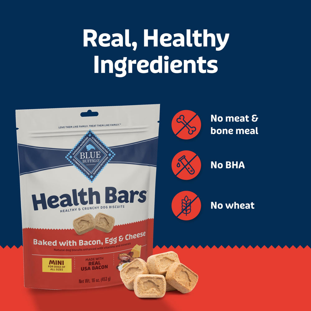 Blue Buffalo Health Bars Mini premia de entrenamiento fácil de romper.