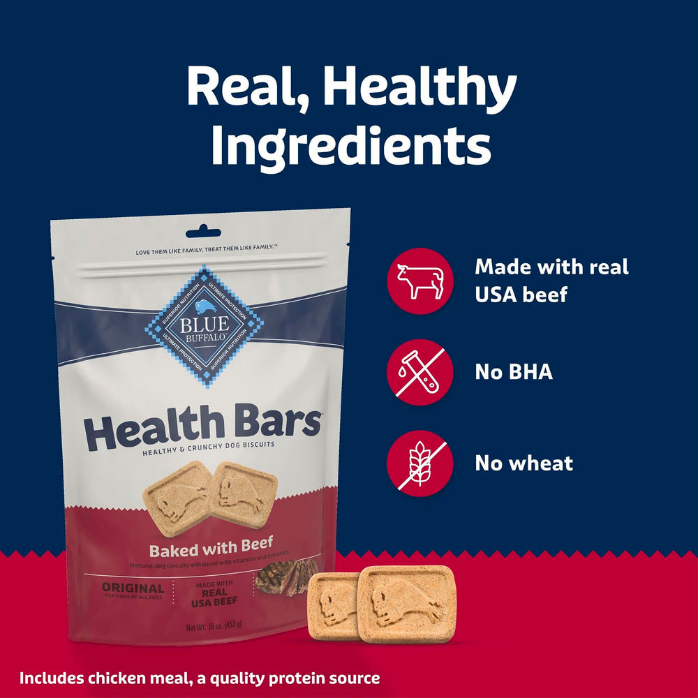 Blue Buffalo Health Bars: omega-3 y antioxidantes para apoyo general
