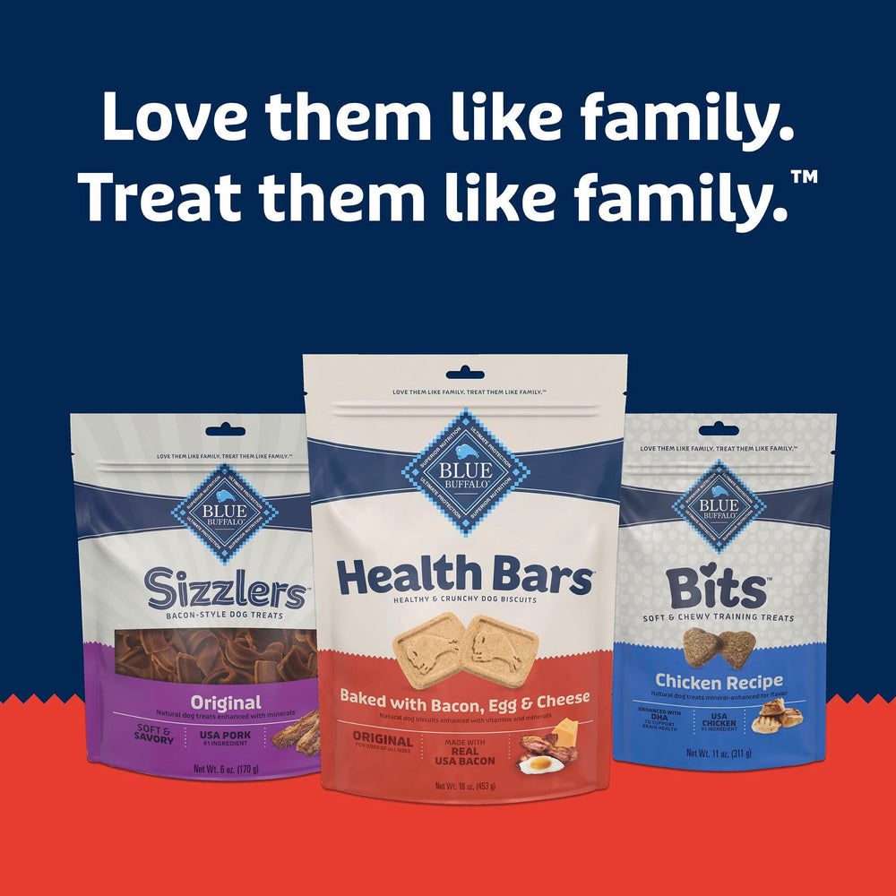 Blue Buffalo Health Bars Sin Maíz Trigo Soya, alternativa libre de alérgenos.
