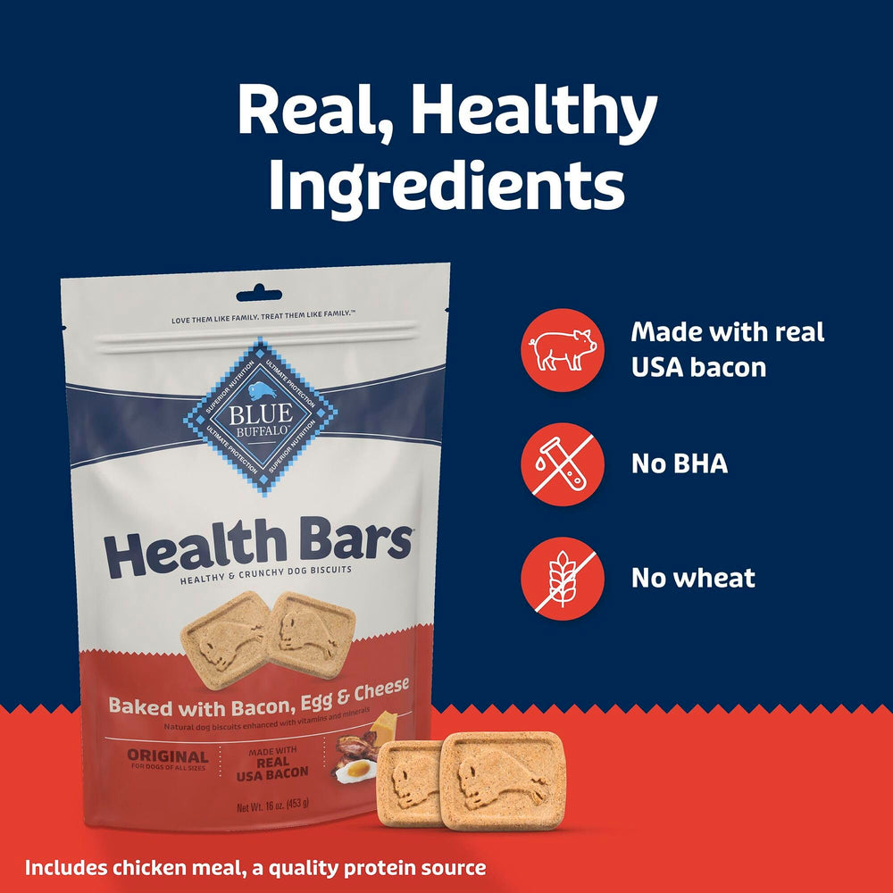 Blue Buffalo Health Bars: sin conservantes artificiales como BHA.
