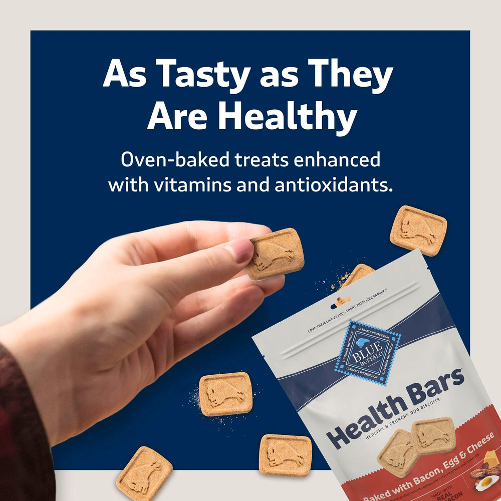 Blue Buffalo Health Bars: se pueden romper en trozos pequeños para entrenamiento.