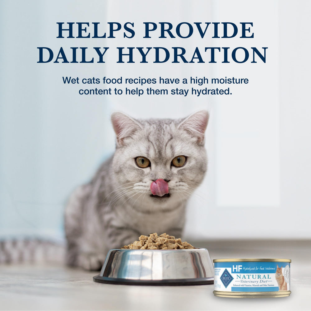 Blue Buffalo HF Hydrolyzed Salmón, pack de 24 latas: conveniencia.
