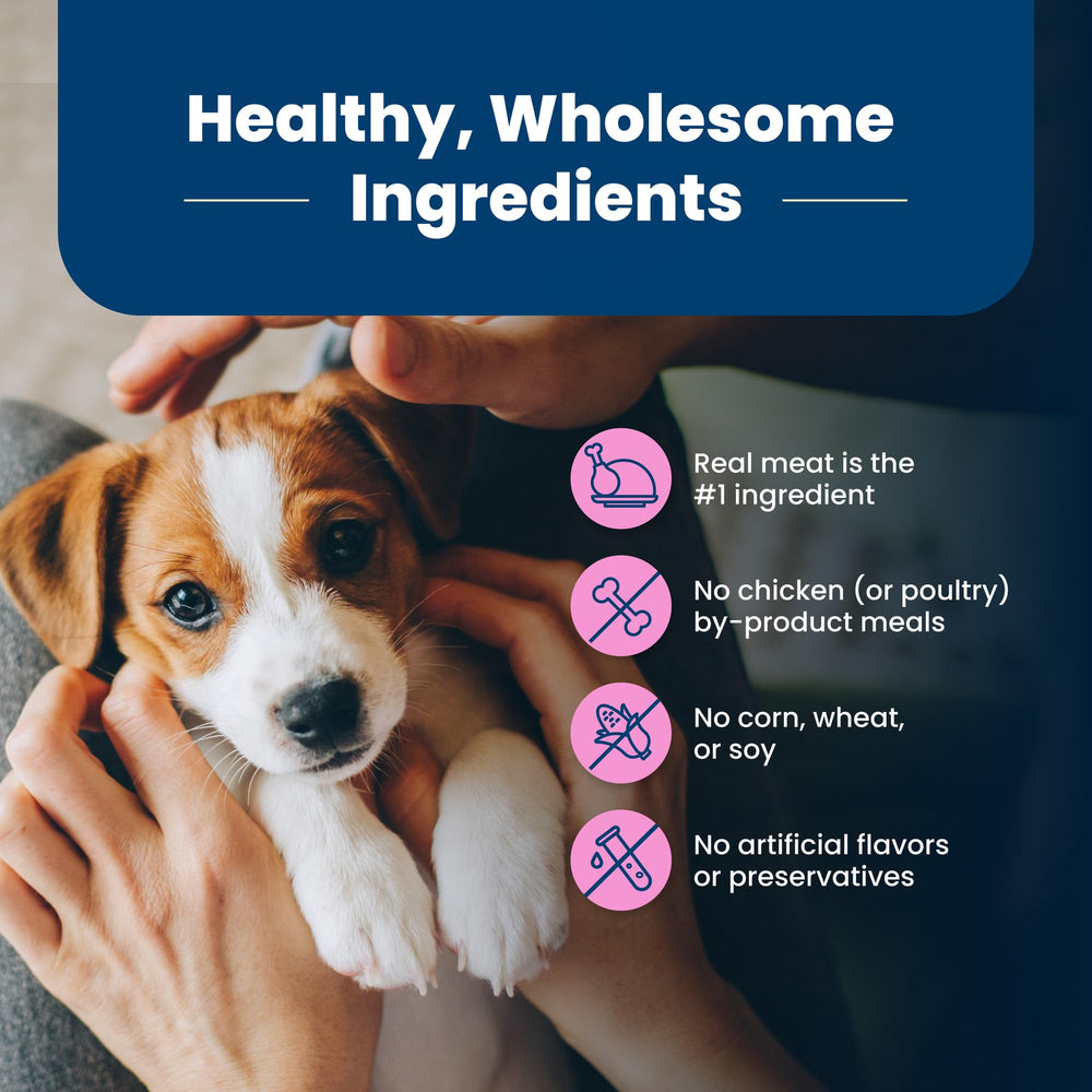 Ingredientes naturales sin subproductos de pollo ni rellenos artificiales
