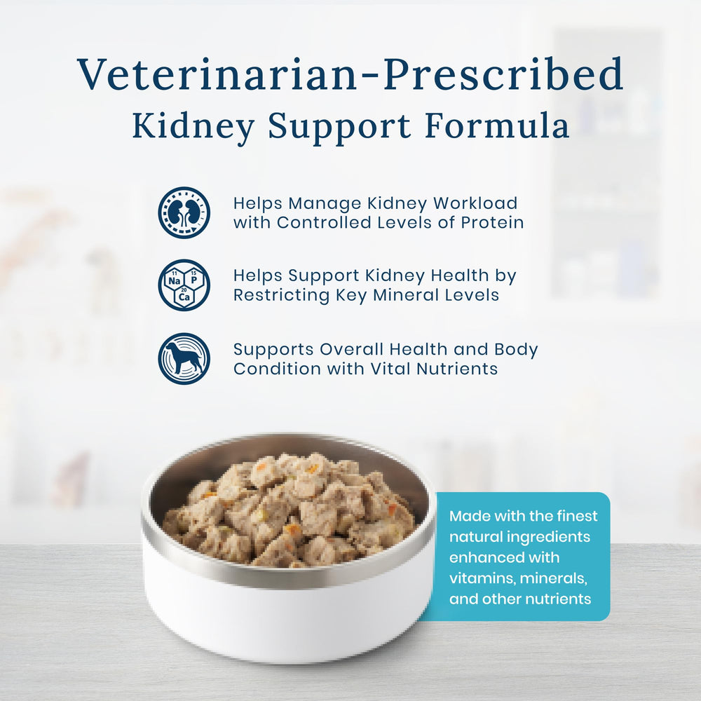 Blue Buffalo KS Kidney Support: ingredientes naturales y vitaminas de alta calidad para la salud del perro