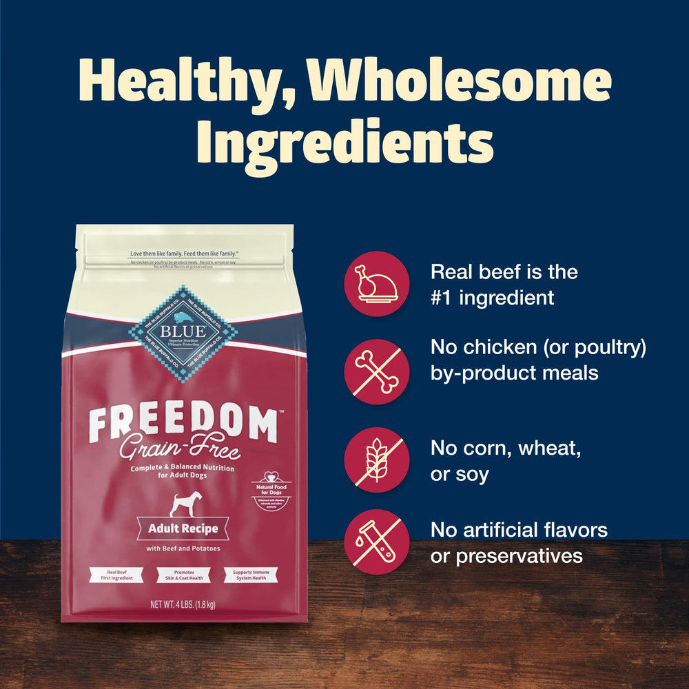 Blue Buffalo aporta antioxidantes para apoyo inmunitario natural.