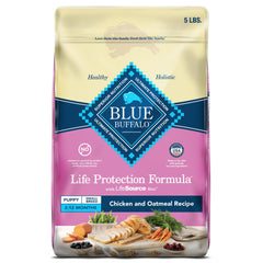 Blue Buffalo Life Protection para cachorro pequeño, bolsa de 5 lb para inicio equilibrado