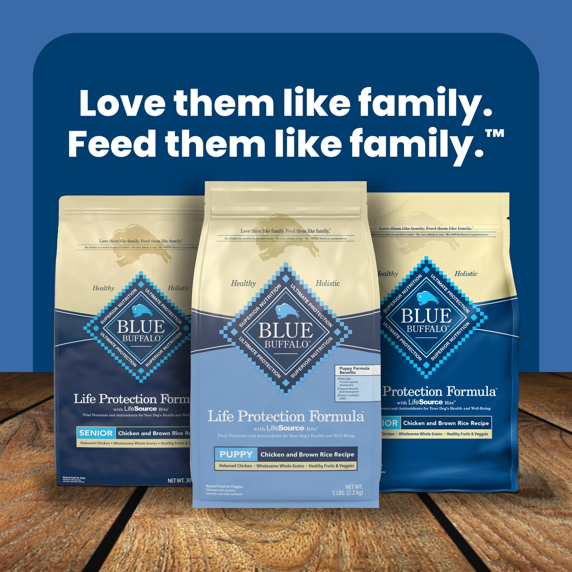 Blue Buffalo Life Protection Formula sin maíz para una alimentación natural