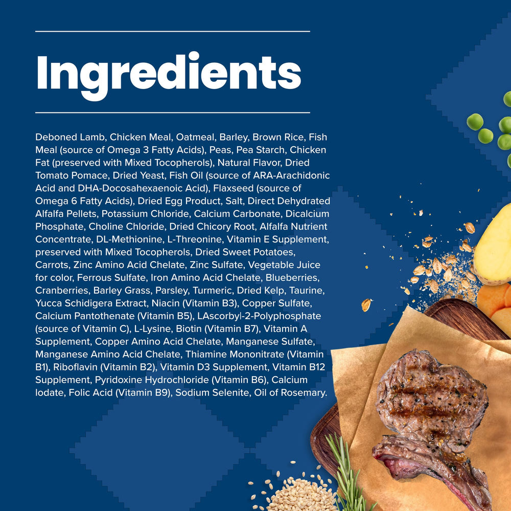 Blue Buffalo Life Protection Formula - ingrediente principal cordero para sabor y nutrición