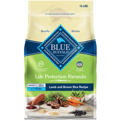 Blue Buffalo Life Protection para perros de razas pequeñas, empaque frontal