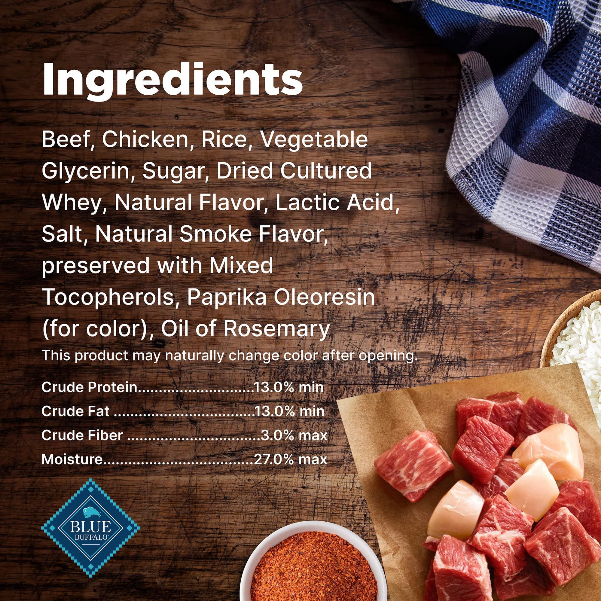 Blue Buffalo Nudges Grillers sin trigo, apto para intolerancias