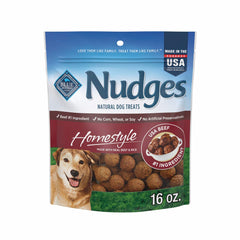 Blue Buffalo Nudges Homestyle emballage avec ingredients naturels visibles