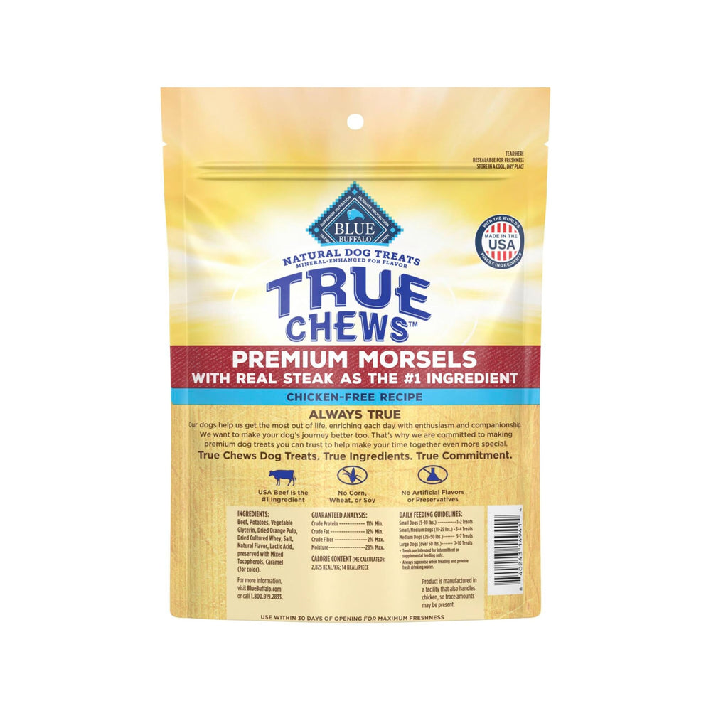 Textura tierna de Blue Buffalo Recompensas Masticables, ideal para entrenamiento.