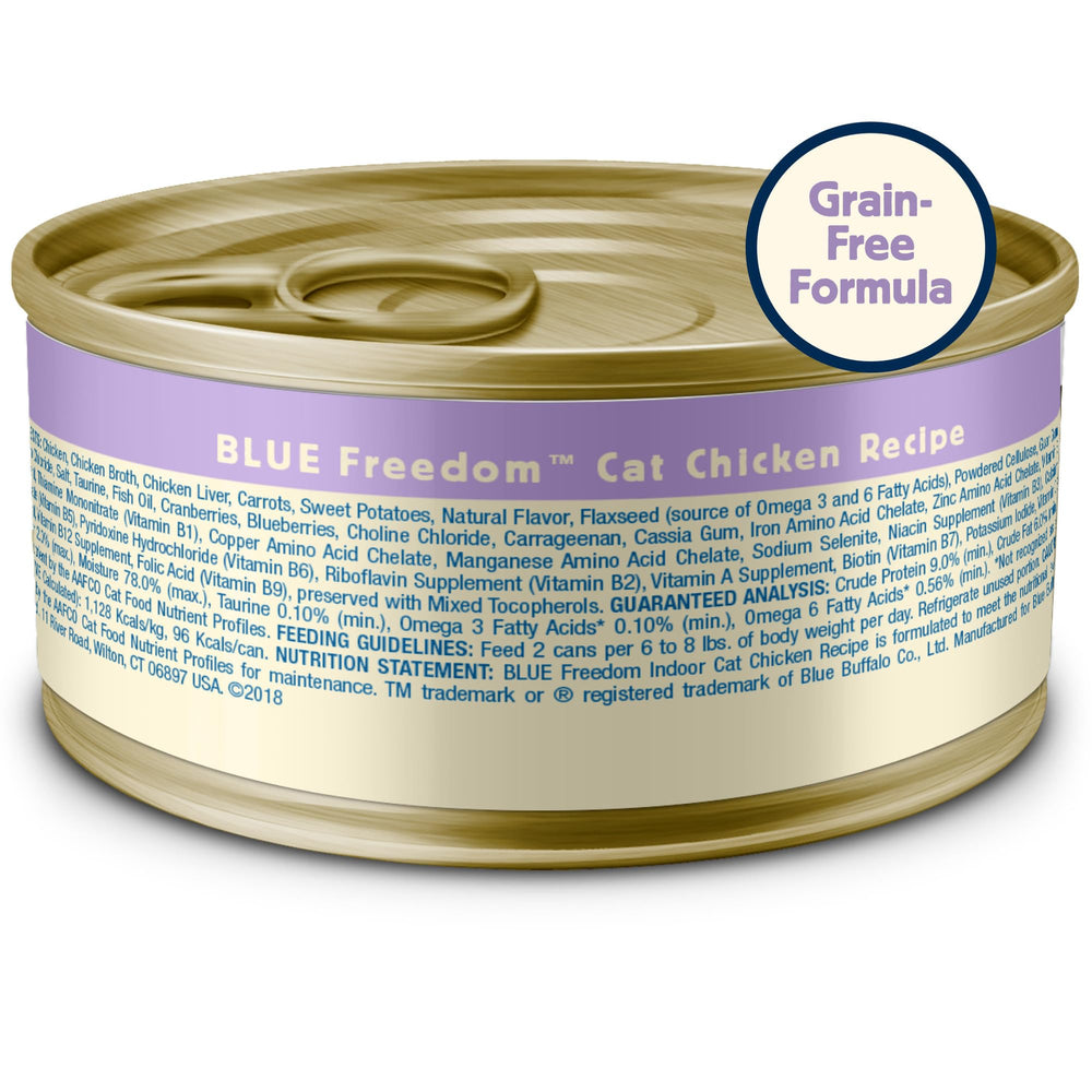 Blue Buffalo sin granos ni subproductos, opción natural para gatos