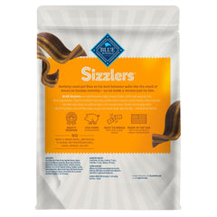 Blue Buffalo Sizzlers textura tierna y jugosa, masticación agradable para perros.