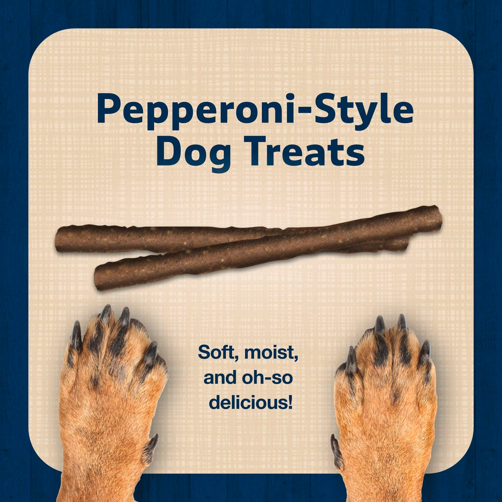 Blue Buffalo Stix porciones para entrenamiento en perros de tamaño mediano.