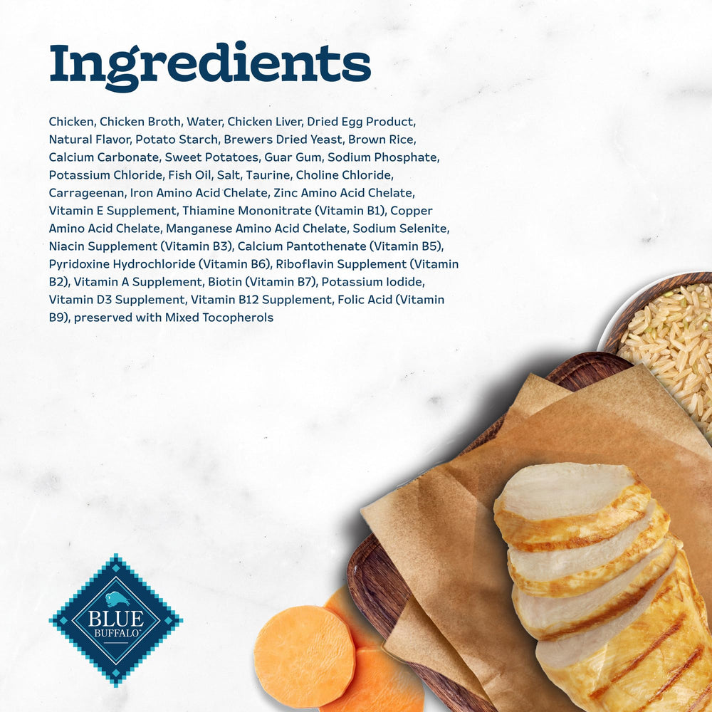 Blue Buffalo Tastefuls ingredientes naturales, pollo real en cada porción