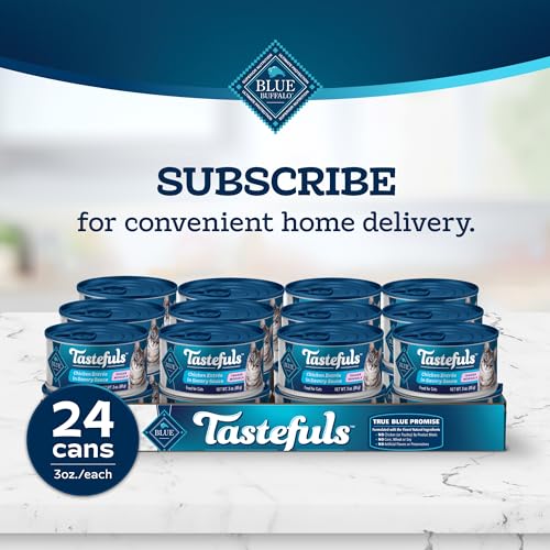 Blue Buffalo Tastefuls presentación de veinticuatro latas para variedad semanal