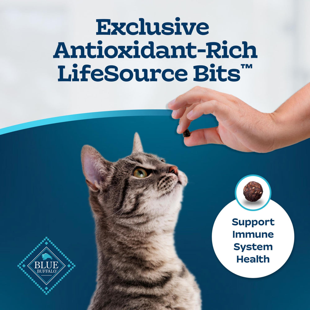 Blue Buffalo Tastefuls empaque digital mejorado que destaca beneficios.