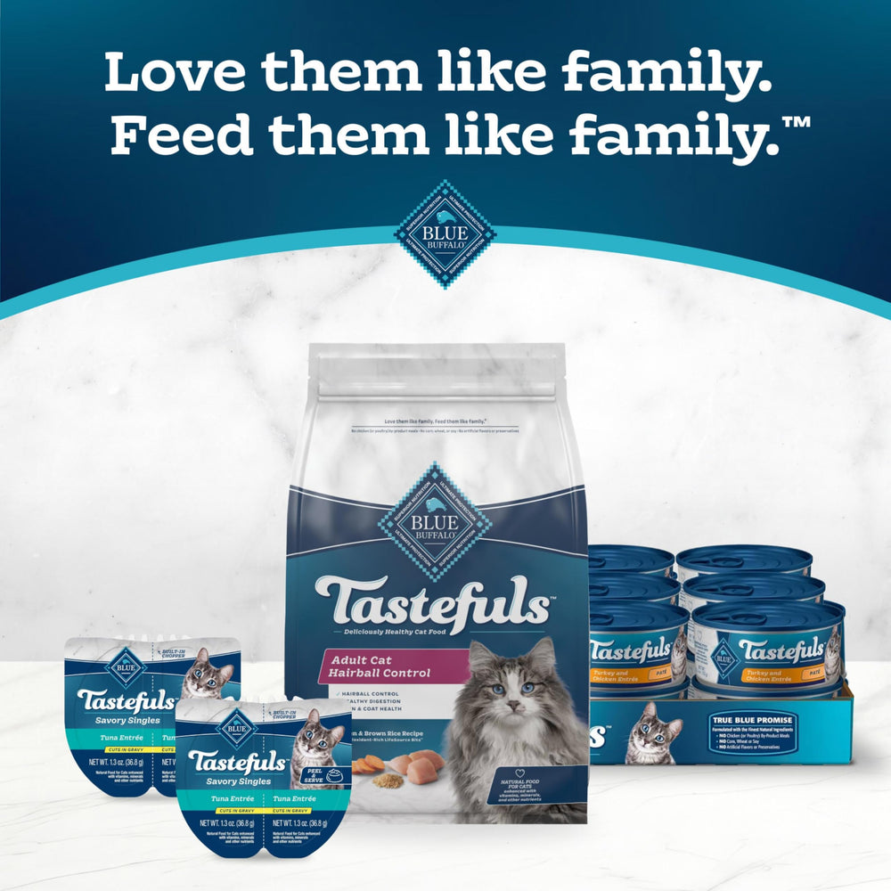 Blue Buffalo Tastefuls fragmentos LifeSource, antioxidantes para apoyo diario.