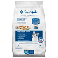 Blue Buffalo Tastefuls con pollo como primera proteína para gatitos.