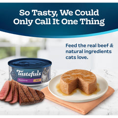 Blue Buffalo Tastefuls: lata de 5.5 oz con res entrante.