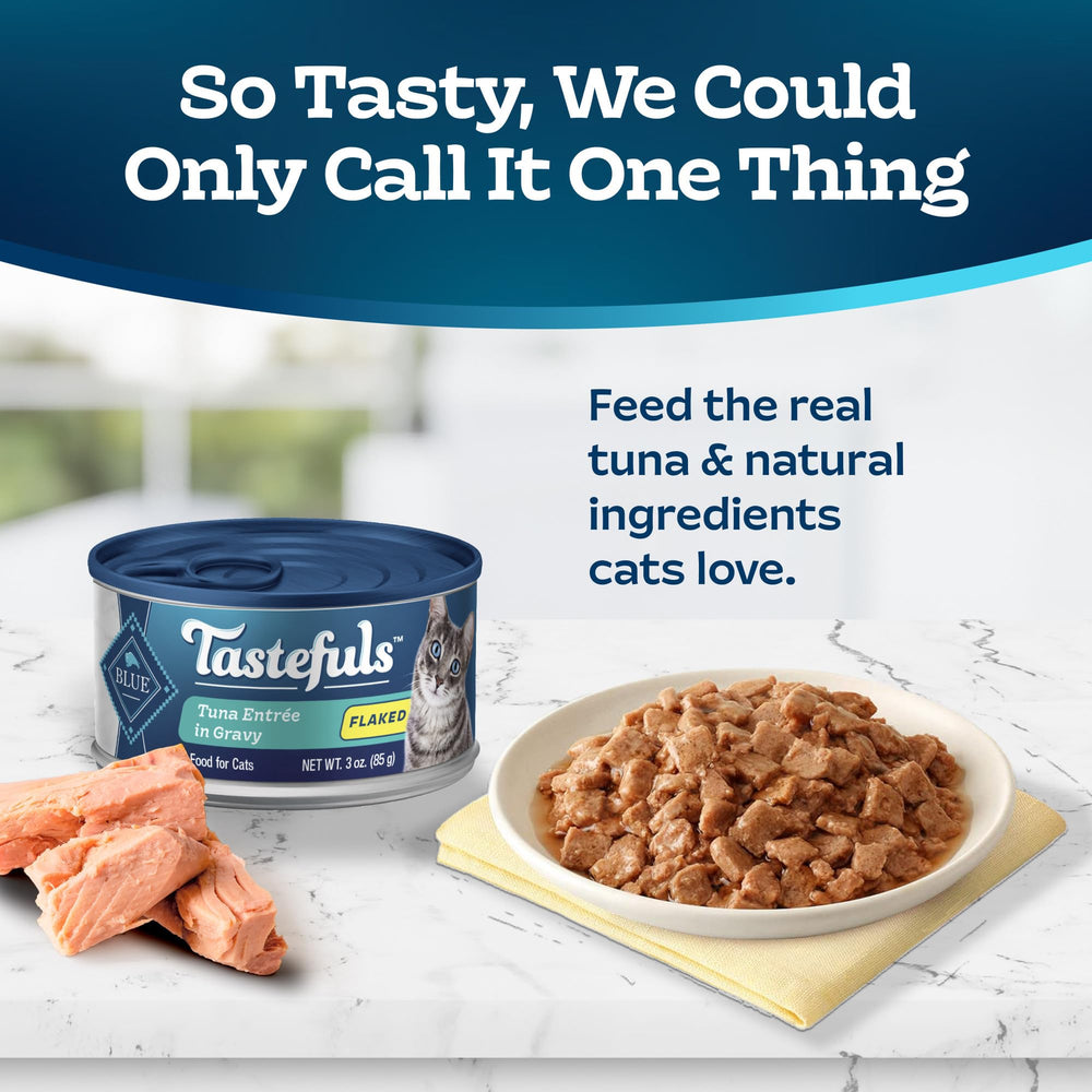 Blue Buffalo Tastefuls: lata de atún natural para ingredientes simples y sabrosos.