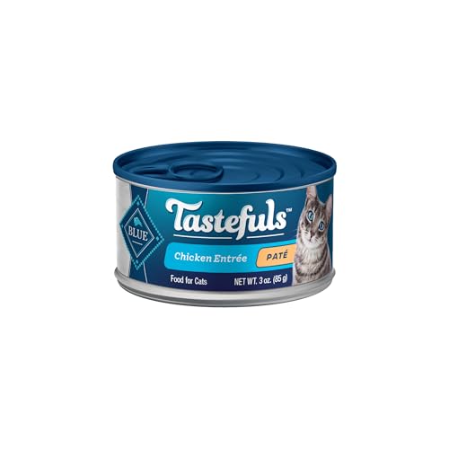 Blue Buffalo Tastefuls Paté sedoso para variedad de comidas.