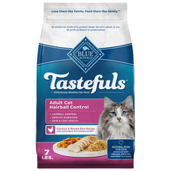 Blue Buffalo Tastefuls, pollo real primer ingrediente para una dieta sabrosa y nutritiva.