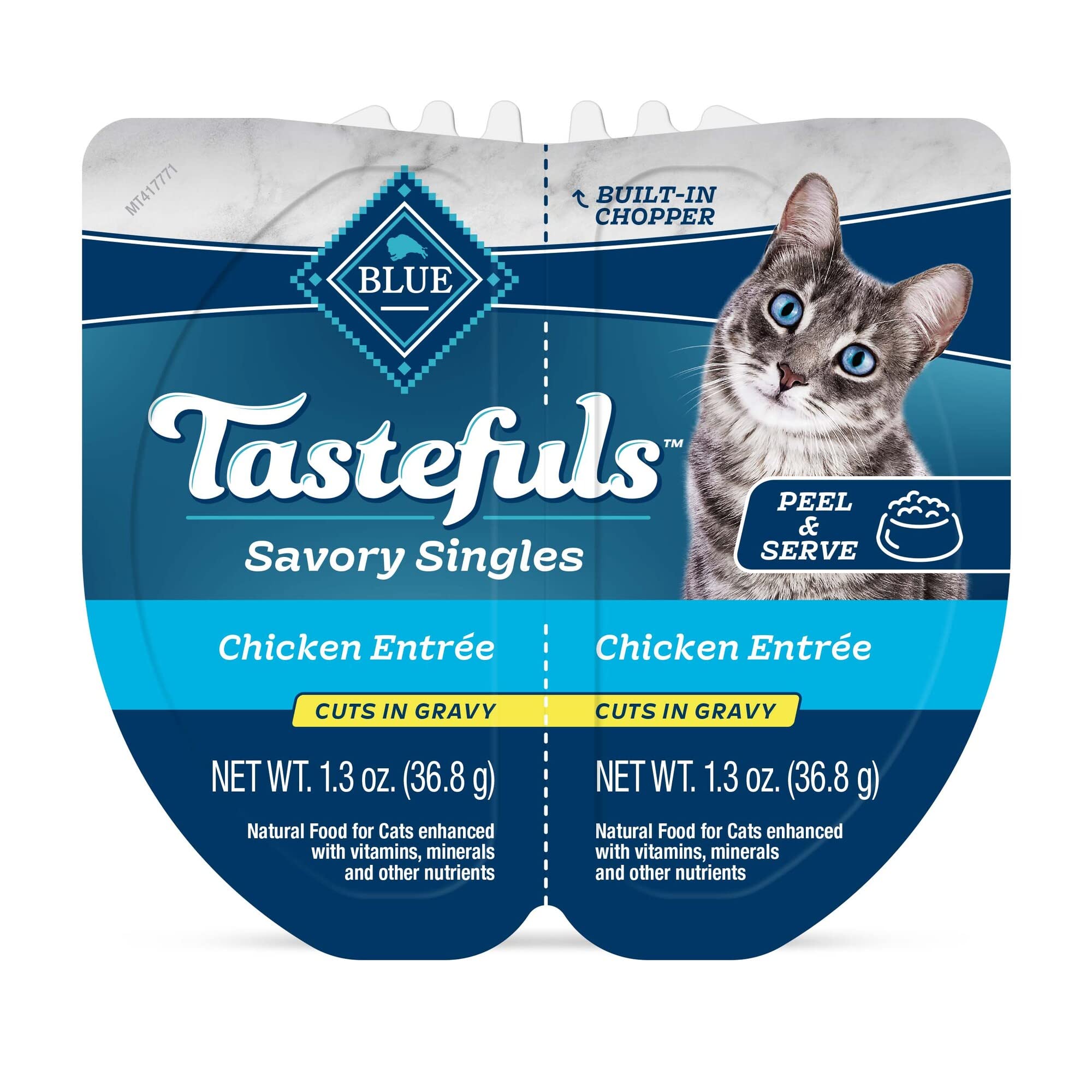 Blue Buffalo Tastefuls porciones dobles para servir sin utensilios