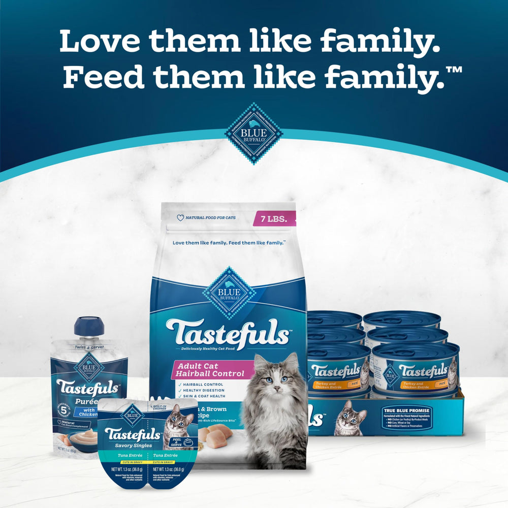 Blue Buffalo Tastefuls, sin sabores ni conservantes artificiales.
