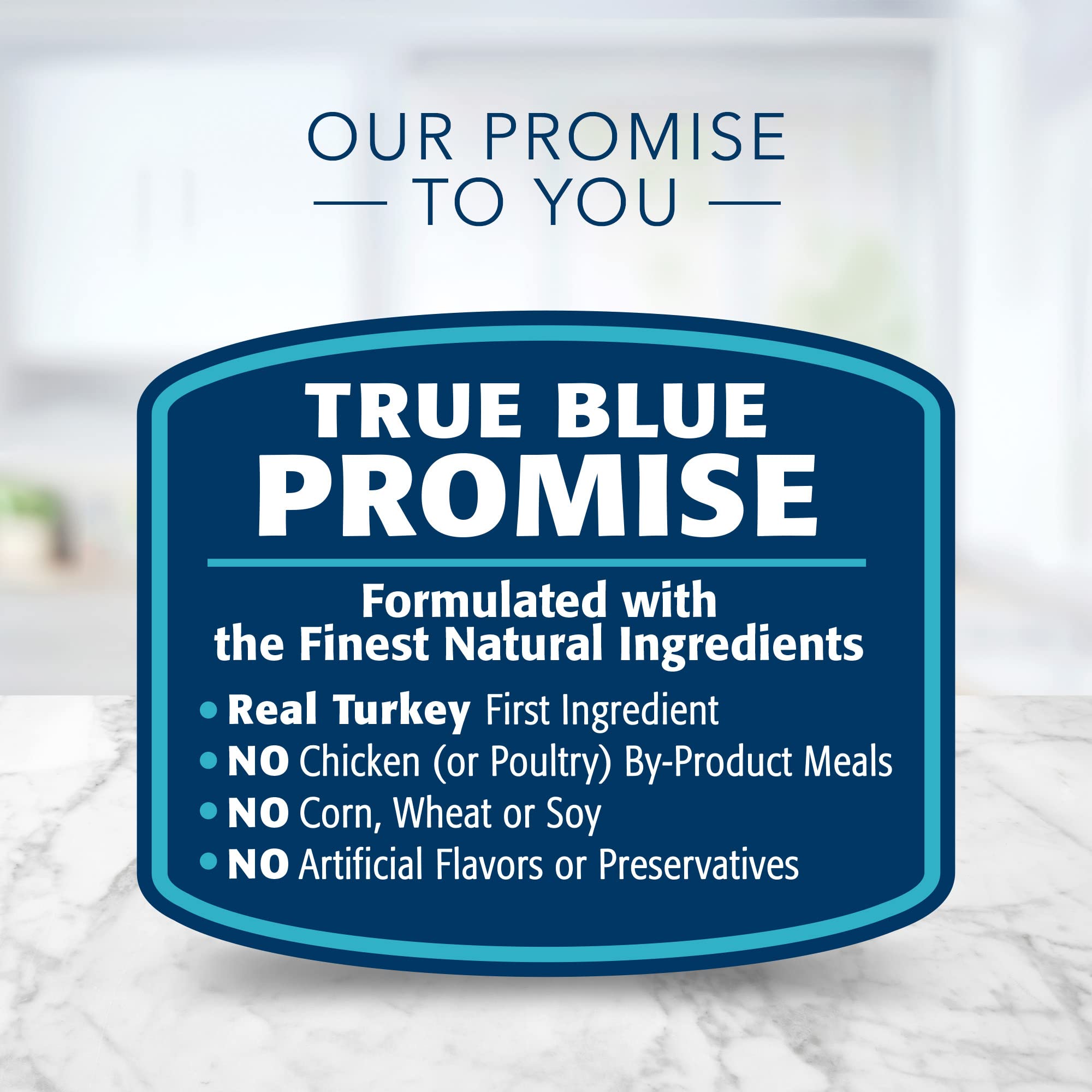Blue Buffalo Tastefuls, sin subproductos de pollo y sin maíz ni trigo