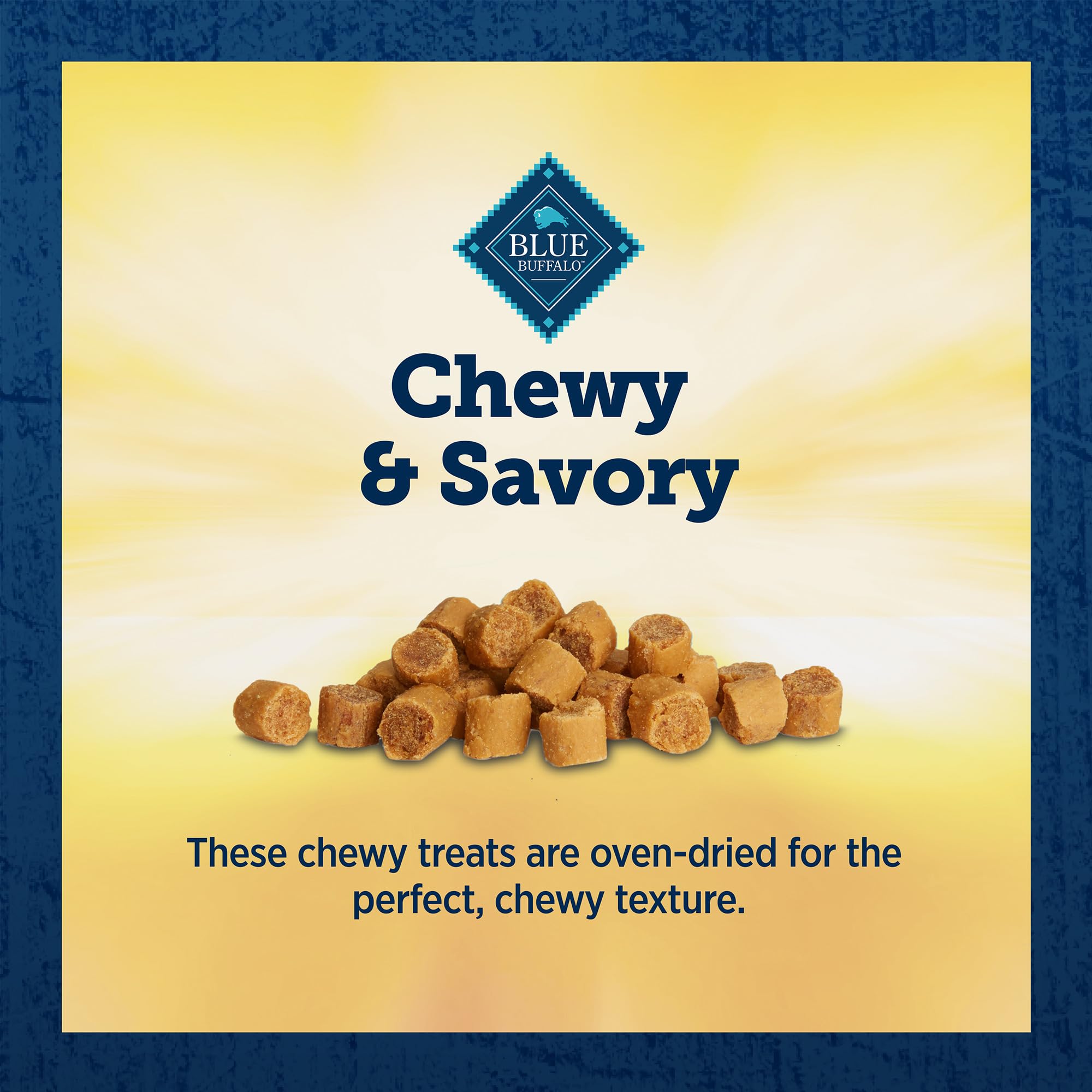 Blue Buffalo True Chews fabricado en Estados Unidos, control de calidad y confianza.
