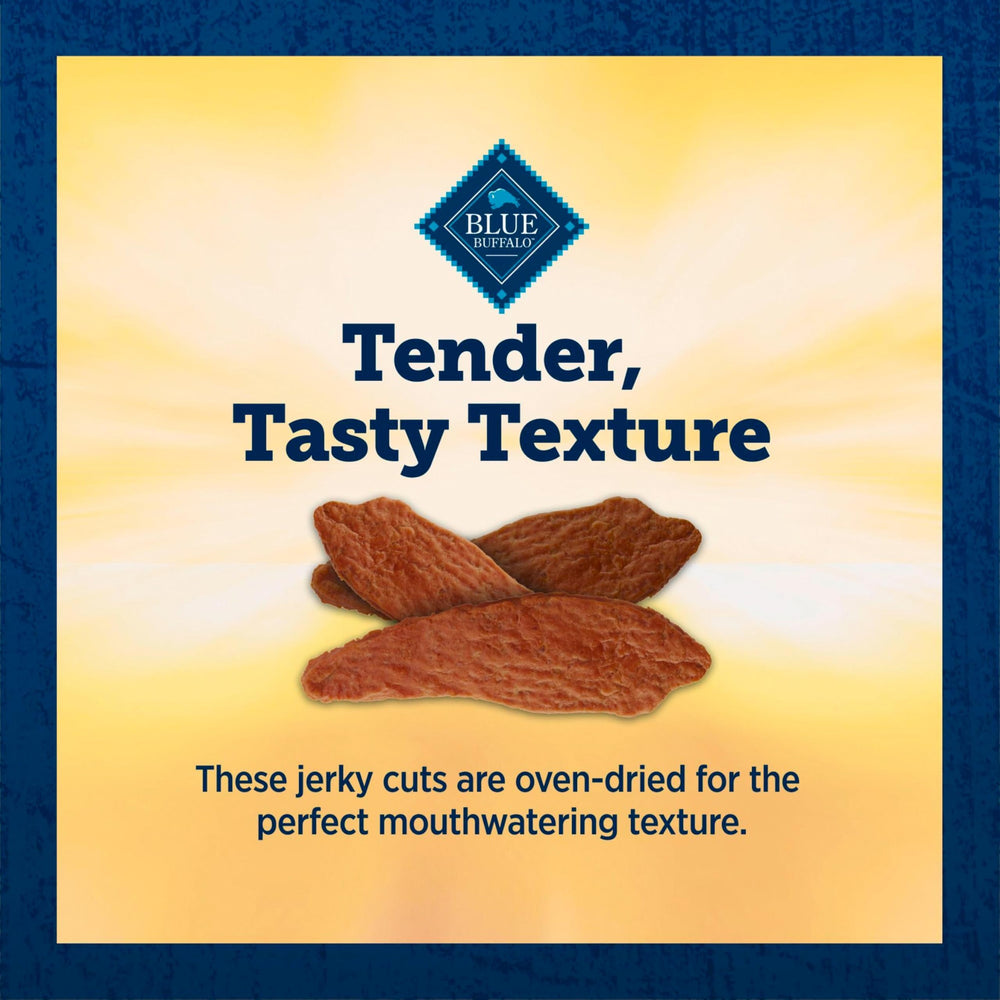 Blue Buffalo True Chews Jerky Cuts Pollo: bolsa de 32 onzas para varias porciones.