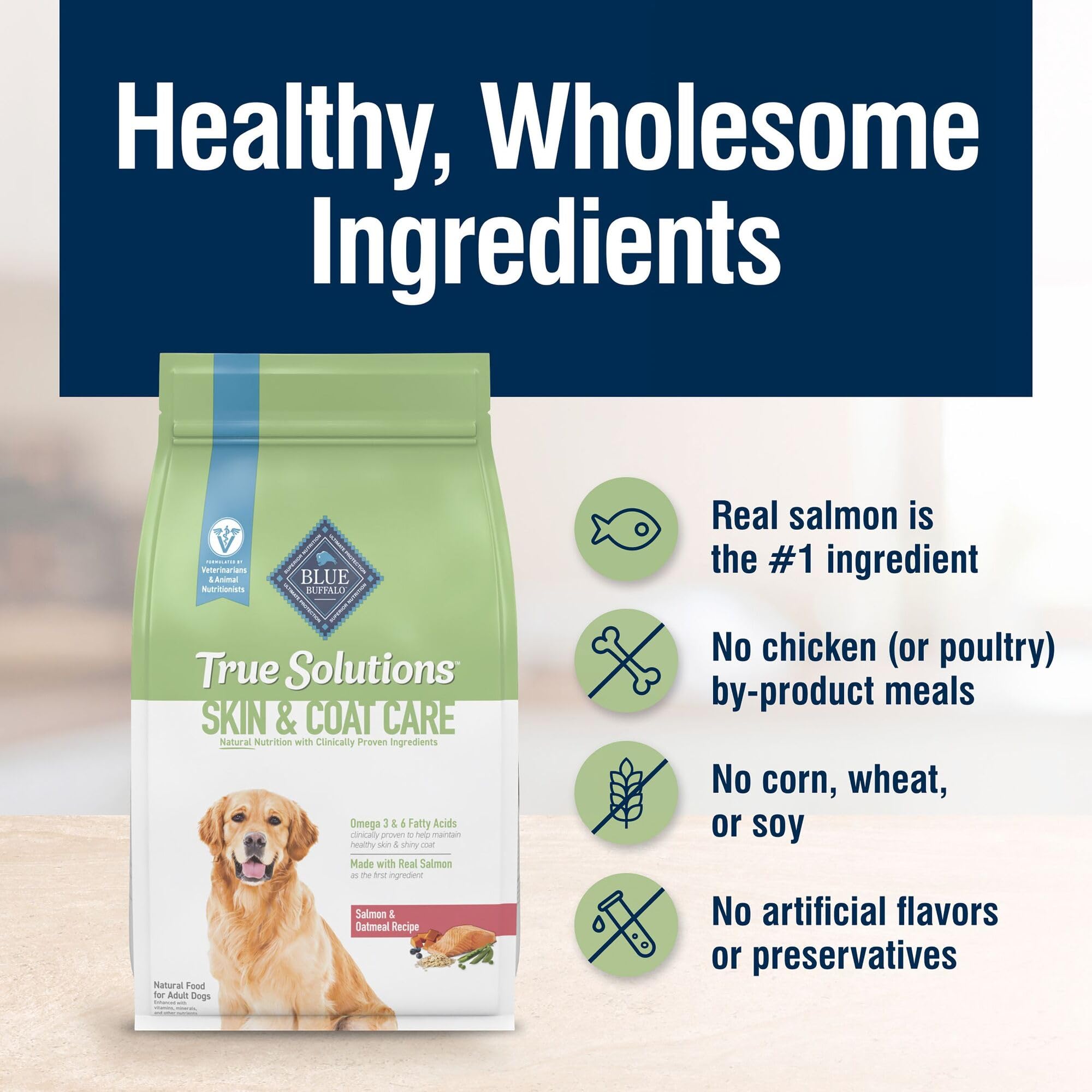 Blue Buffalo True Solutions embalaje de 11 lb para perros adultos