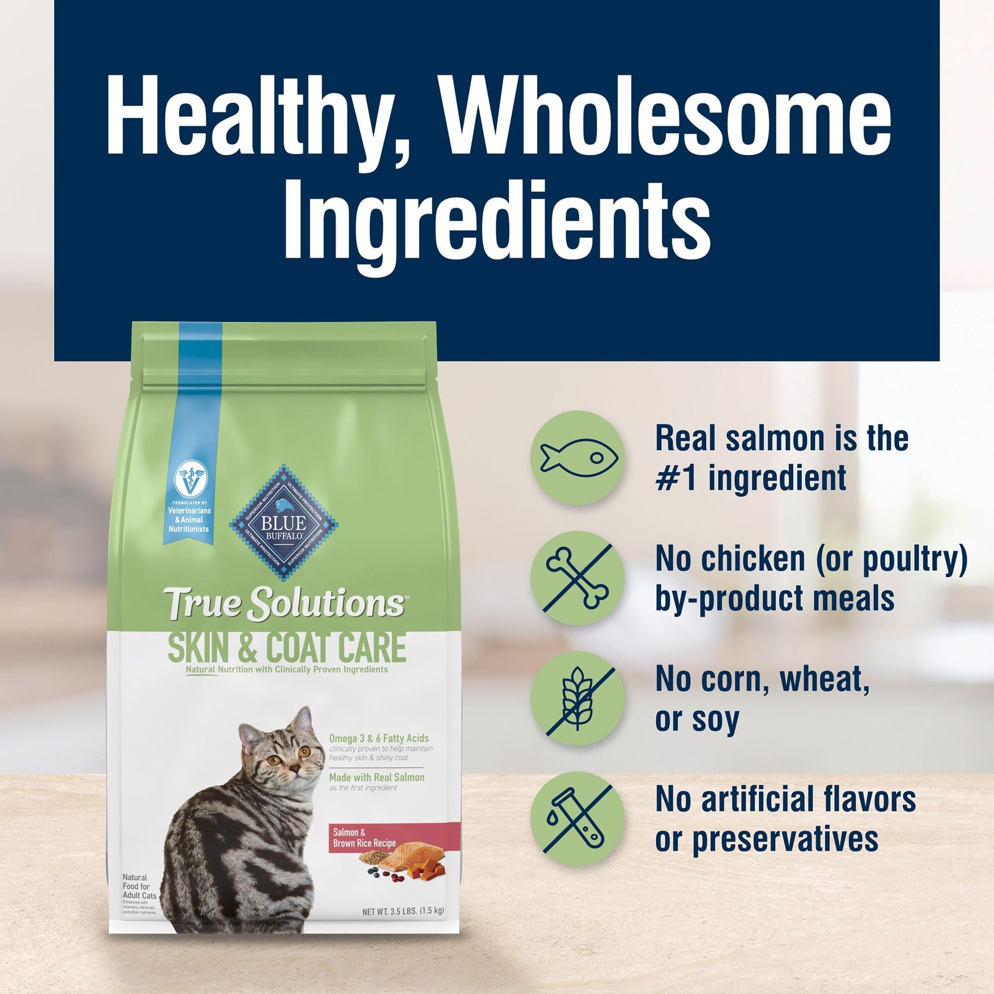 Blue Buffalo True Solutions formulado por veterinarios y nutricionistas