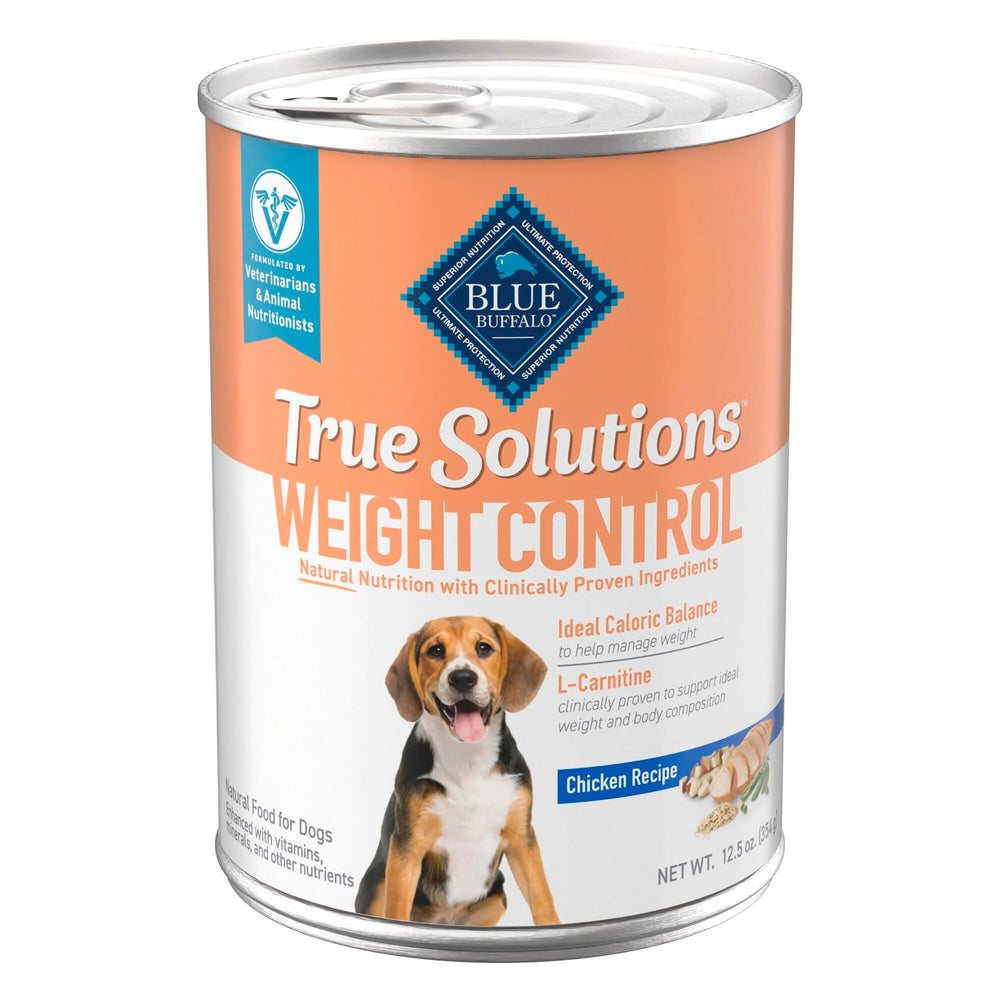 Blue Buffalo True Solutions lata de alimento para perros para servicio diario