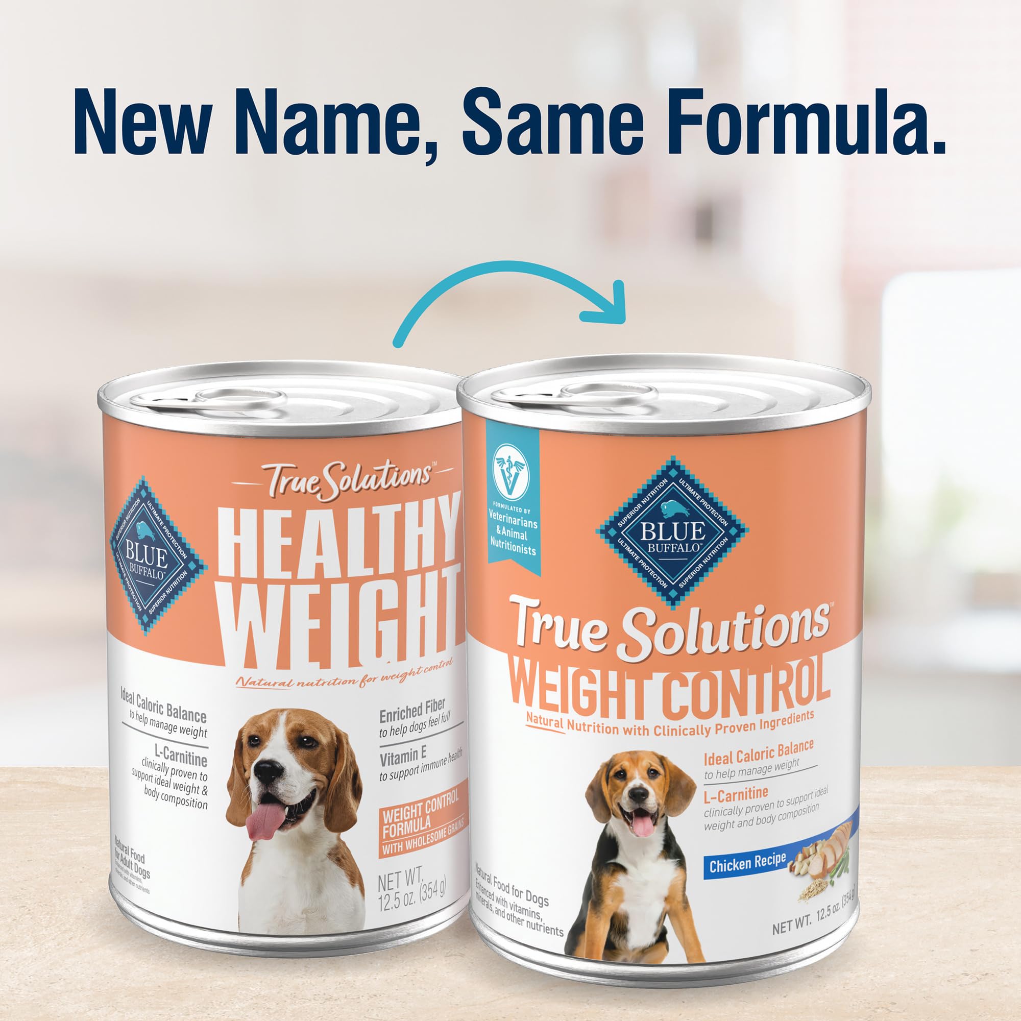 Blue Buffalo True Solutions primer ingrediente pollo para sabor real